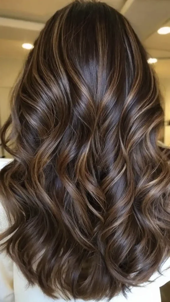 brown and caramel hair color (2)