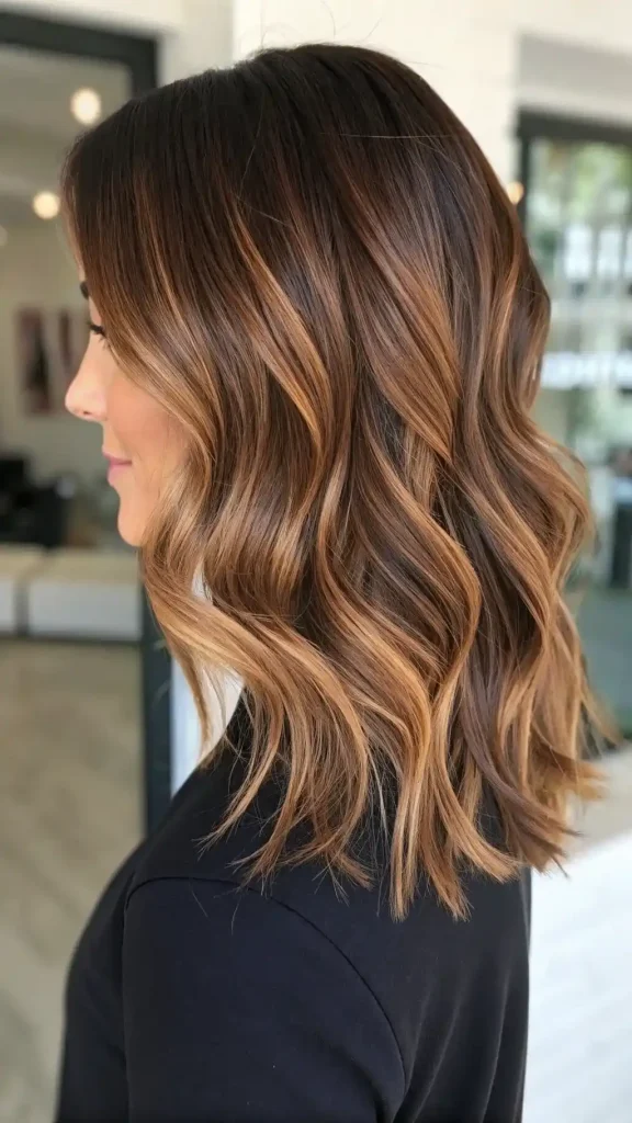 brown and caramel hair color (3)