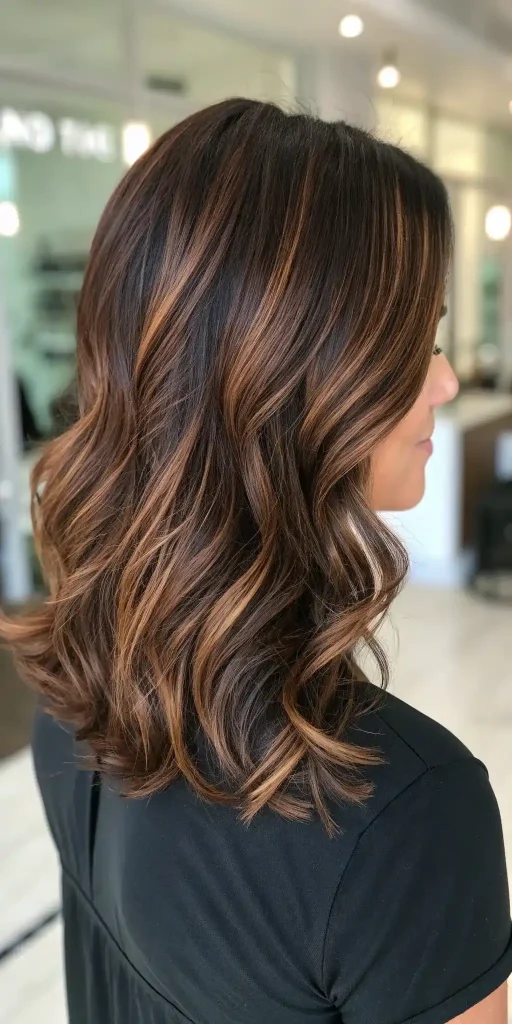 brown and caramel hair color (5)