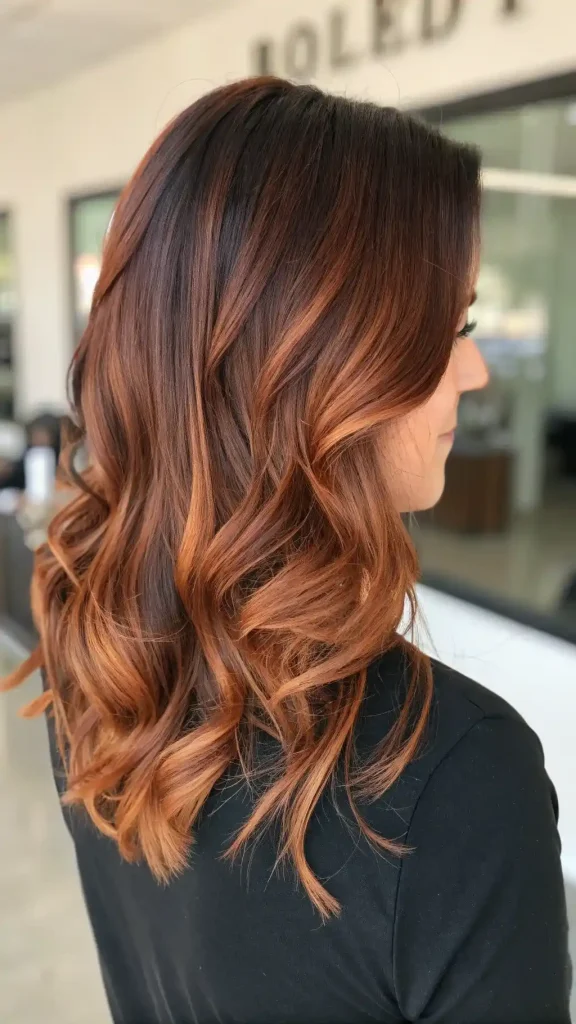 brunette ginger balayage (10)