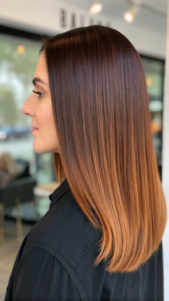 brunette ginger balayage (9)