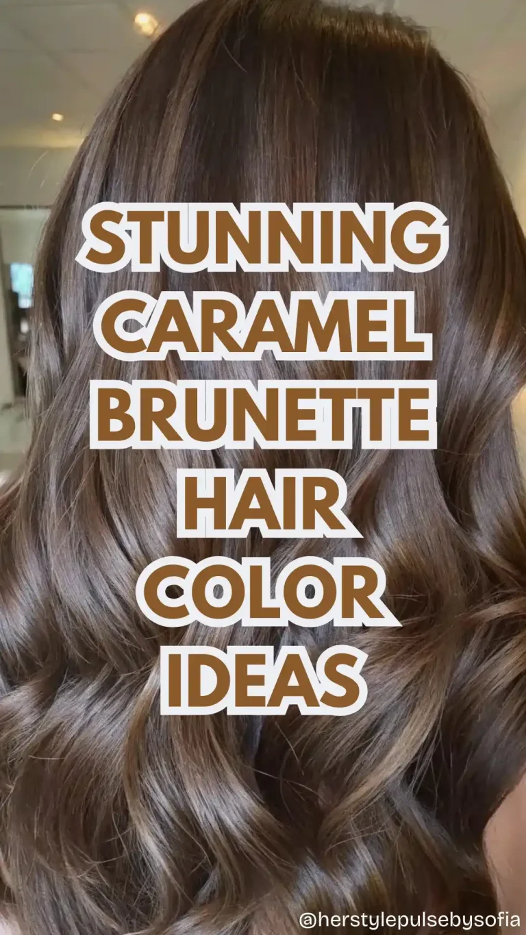 caramel brunette hair color ideas