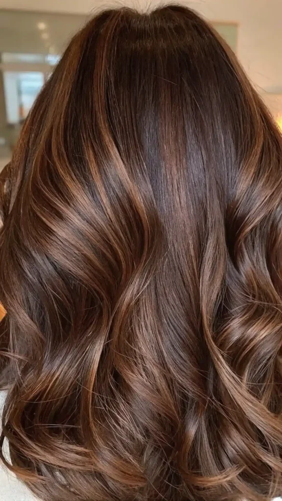 copper lowlights on brown hair (2)