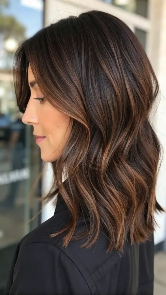 dark brown hair with chocolate highlights (3)