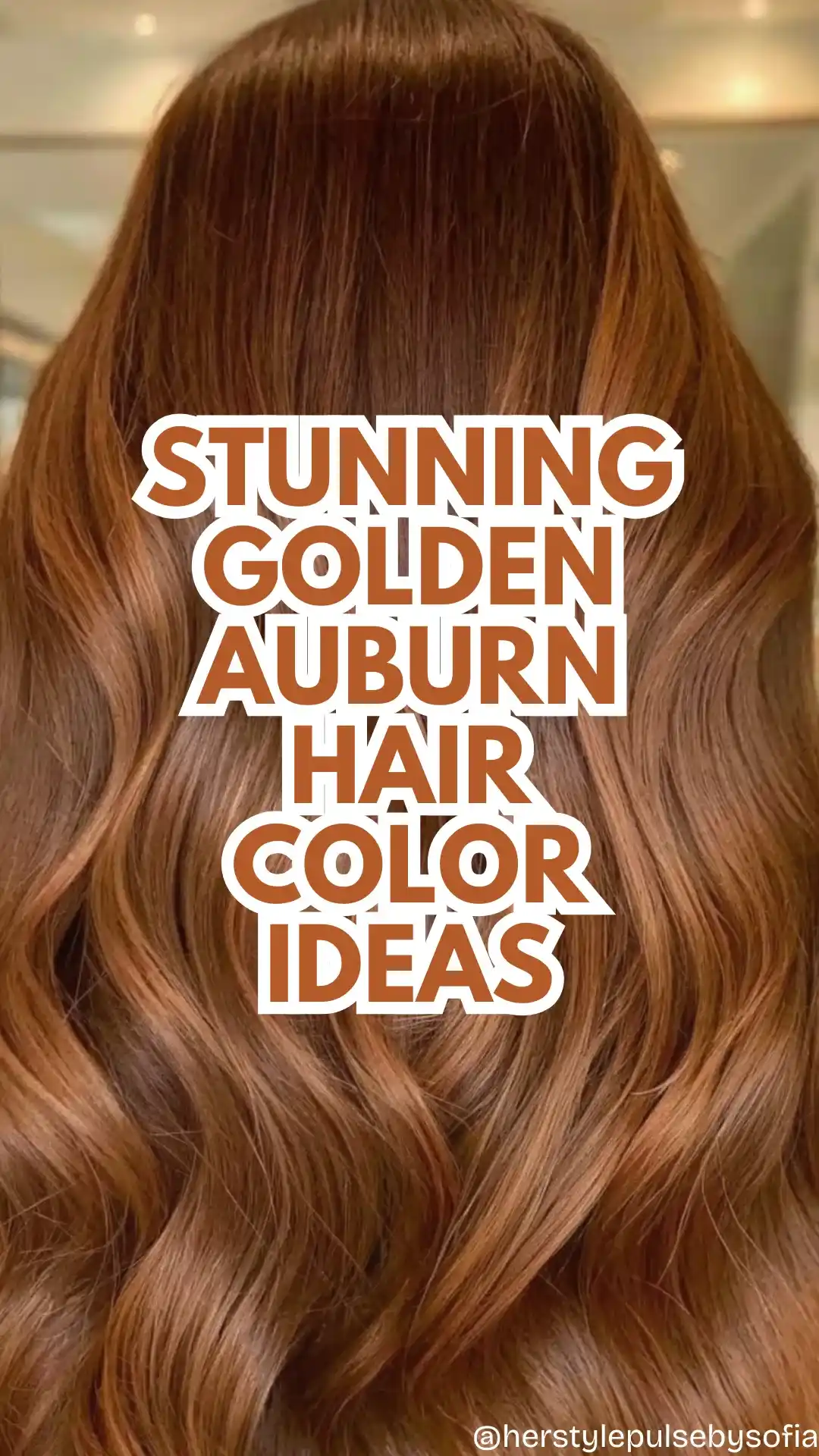 golden auburn hair color ideas