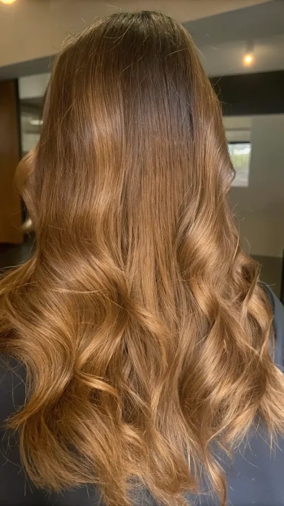 golden copper brown hair (2)
