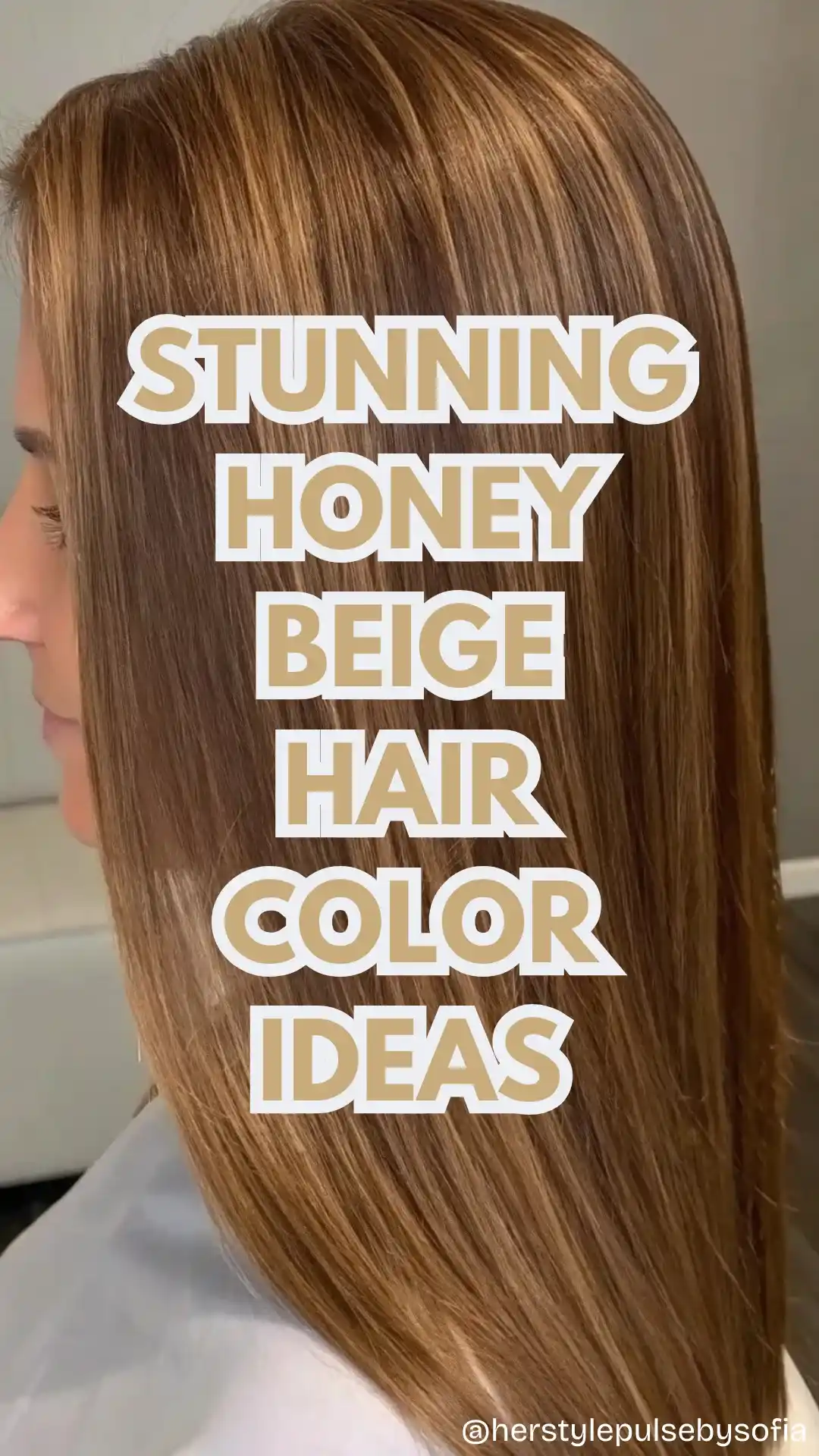 honey beige hair color ideas