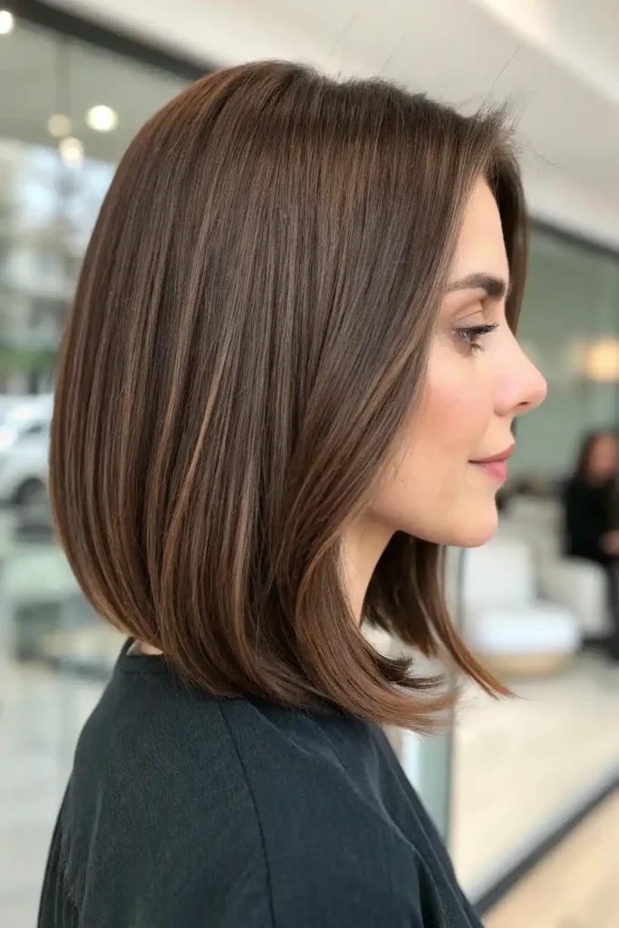 solid brunette hair color (4)