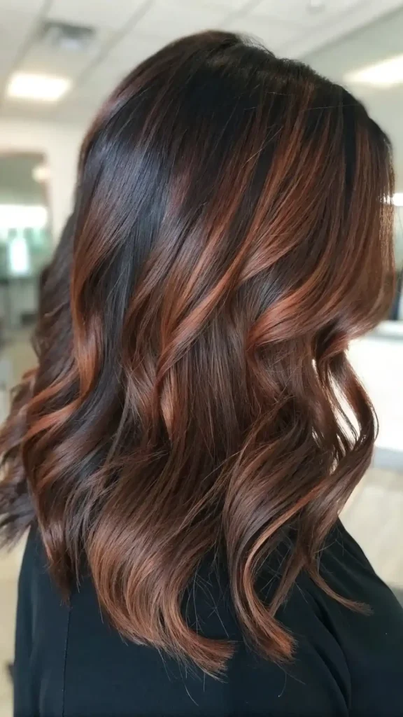 Auburn Hair Balayage (1)