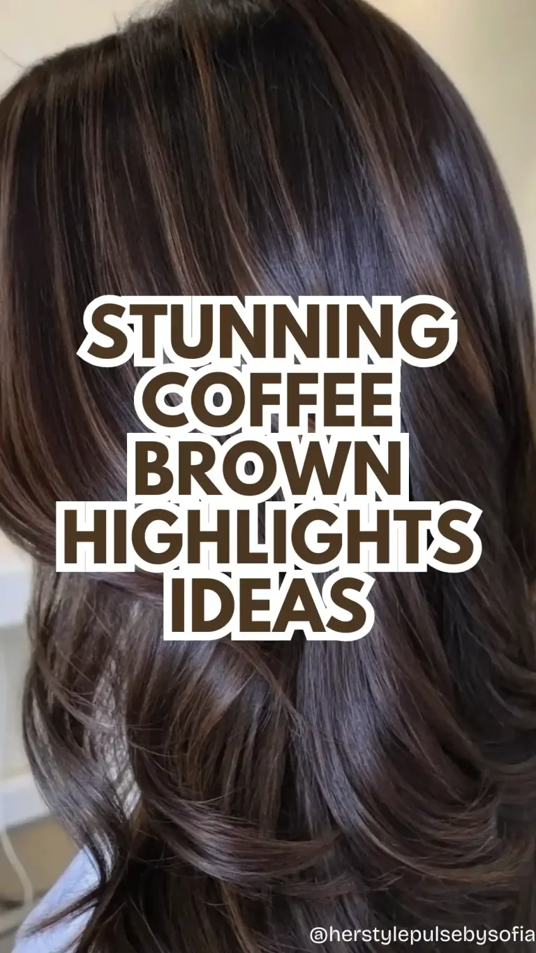 Coffee Brown Highlights