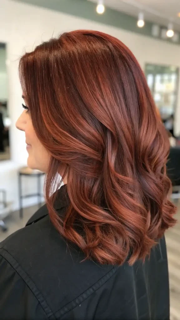 Dark natural red hair (3)