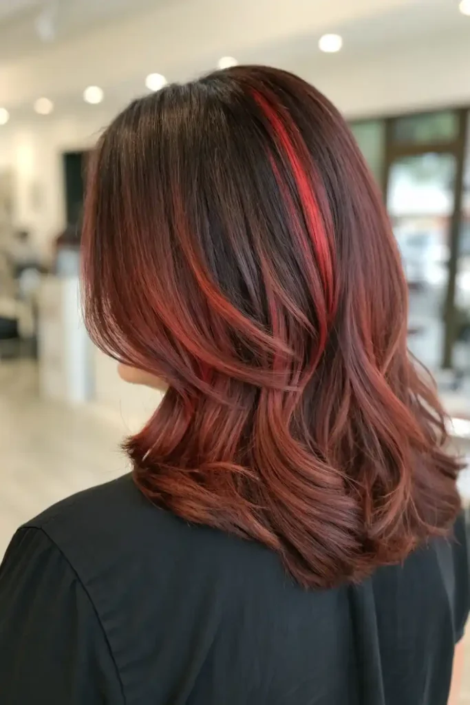 Dark natural red hair (8)