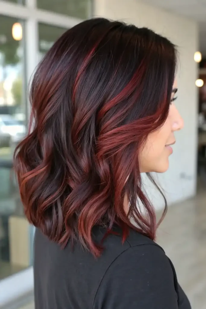 Red Tinted Brown Hair (5)
