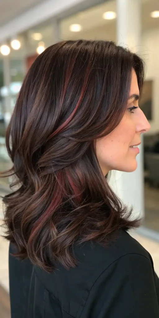 Red Tinted Brown Hair (8)